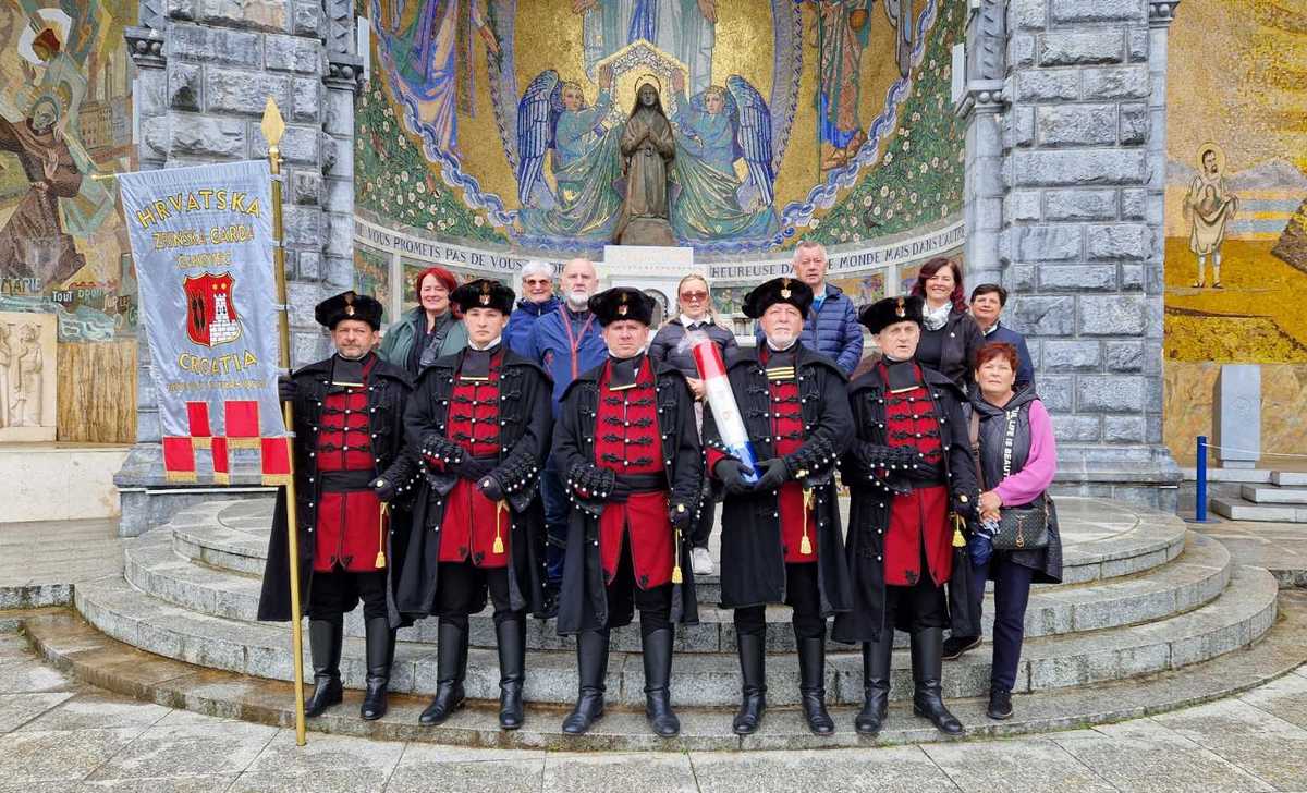 Zrinska garda Čakovec naš je ponos na hodočašću u Lurdu!